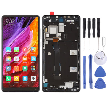 TFT LCD Screen for Xiaomi Mi Mix2 Digitizer Full Assembly with Frame(Black) - LCD Screen by PMC Jewellery | Online Shopping South Africa | PMC Jewellery