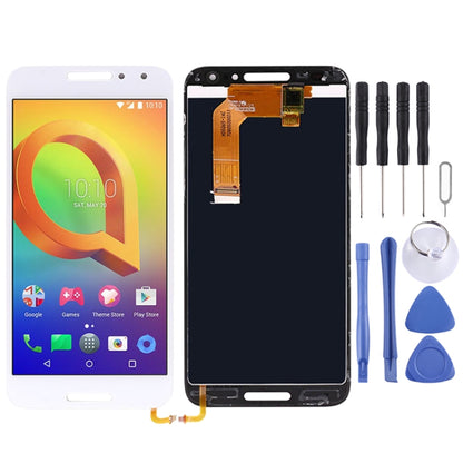 OEM LCD Screen for Alcatel A3 OT5046 5046D 5046X 5046Y with Digitizer Full Assembly (White) - LCD Screen by PMC Jewellery | Online Shopping South Africa | PMC Jewellery