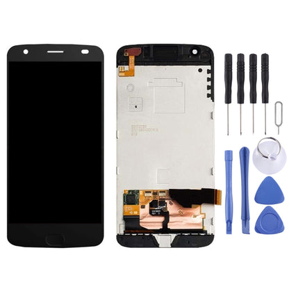 Original LCD Screen for Motorola Moto Z2 Force XT1789 Digitizer Full Assembly with Frame (Black) - LCD Screen by PMC Jewellery | Online Shopping South Africa | PMC Jewellery