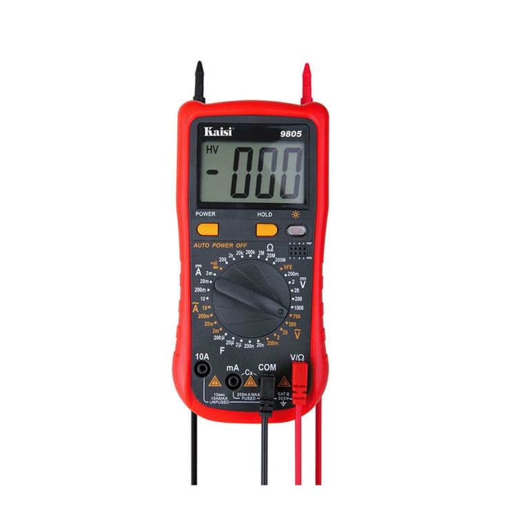 Kaisi 9805 Anti-burning Multifunctional Digital Universal Multimeter Auto-Range Digital Multimeter - Current & Voltage Tester by Kaisi | Online Shopping South Africa | PMC Jewellery | Buy Now Pay Later Mobicred