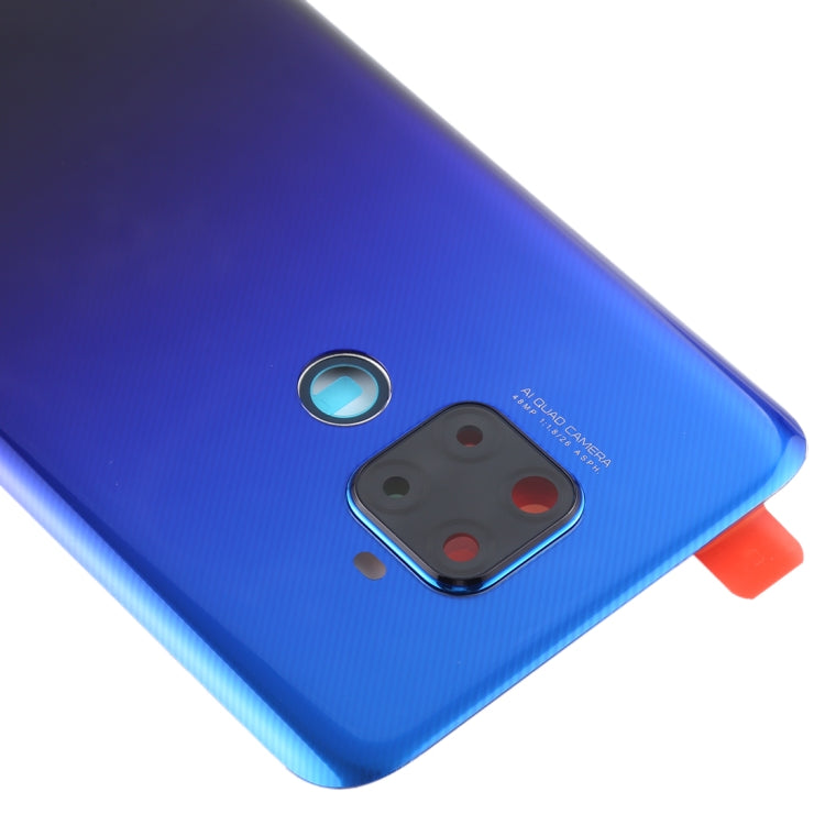 Original Battery Back Cover with Camera Lens for Huawei Mate 30 Lite(Twilight) - Back Cover by PMC TechLife | Online Shopping South Africa | PMC TechLife