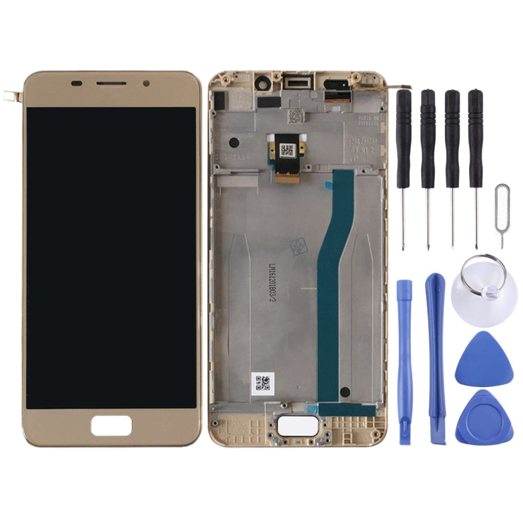 OEM LCD Screen for Asus Zenfone 3S Max ZC521TL X00GD  Digitizer Full Assembly with Frame（Gold) - LCD Screen by PMC Jewellery | Online Shopping South Africa | PMC Jewellery