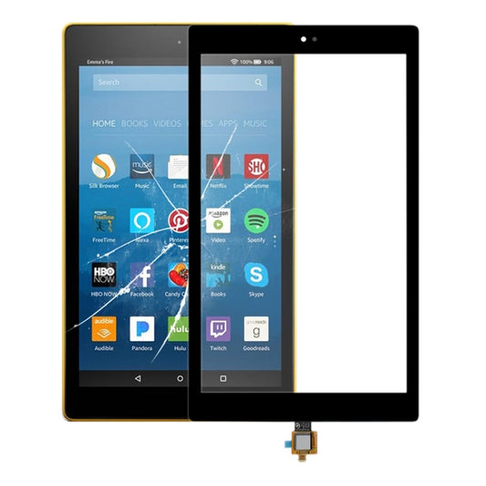 Touch Panel for Amazon kindle Fire HD 10 2017 (Black) - For Amazon by PMC Jewellery | Online Shopping South Africa | PMC Jewellery