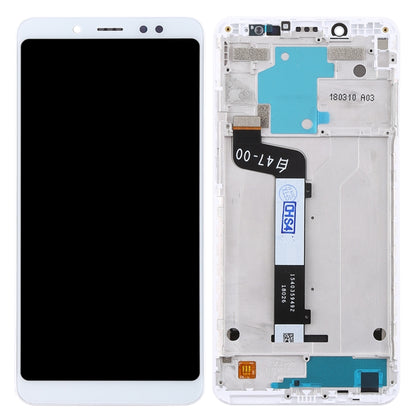 TFT LCD Screen for Xiaomi Redmi Note 5 / Note 5 Pro Digitizer Full Assembly with Frame(White) - LCD Screen by PMC Jewellery | Online Shopping South Africa | PMC Jewellery