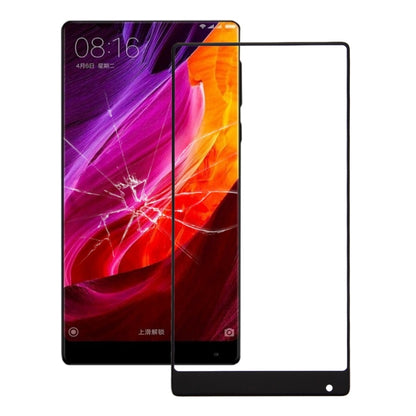 For Xiaomi Mi Mix Front Screen Outer Glass Lens(Black) - Touch Panel by PMC Jewellery | Online Shopping South Africa | PMC Jewellery