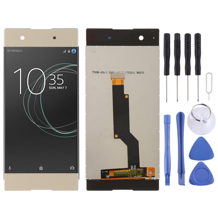 OEM LCD Screen for Sony Xperia XA1 with Digitizer Full Assembly(Gold) - LCD Screen by PMC Jewellery | Online Shopping South Africa | PMC Jewellery