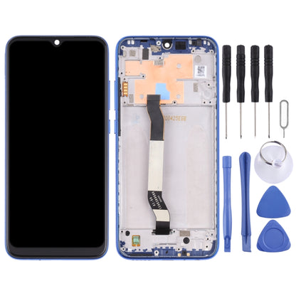 LCD Screen and Digitizer Full Assembly with Frame for Xiaomi Redmi Note 8(Blue) - LCD Screen by PMC Jewellery | Online Shopping South Africa | PMC Jewellery