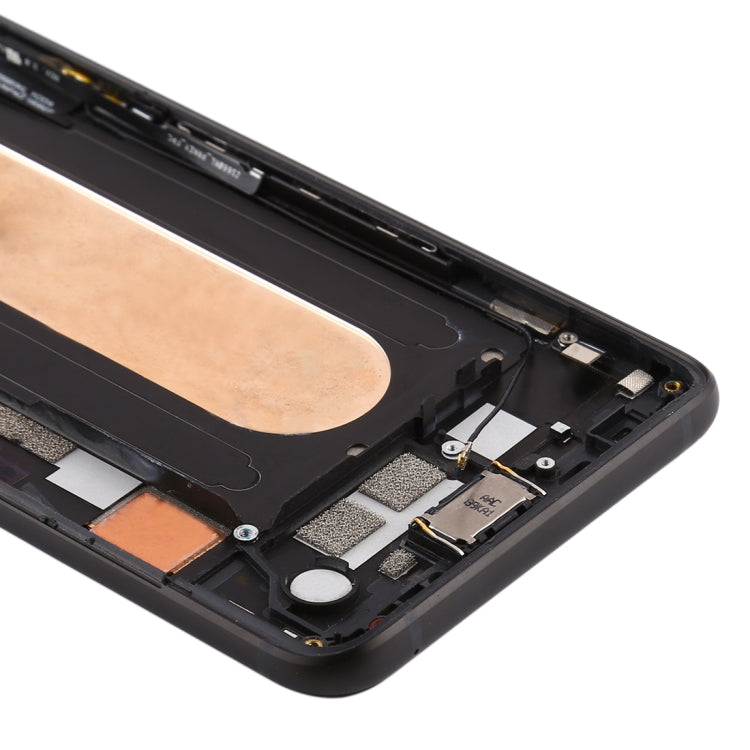 Middle Frame Bezel Plate with Side Keys for Asus ROG Phone II ZS660KL(Black) - Frame Bezel Plate by PMC TechLife | Online Shopping South Africa | PMC TechLife