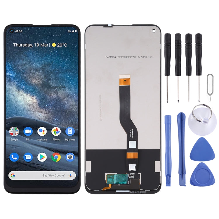 TFT LCD Screen for Nokia 8.3 with Digitizer Full Assembly - free shipping - PMC TechLife - Order now!