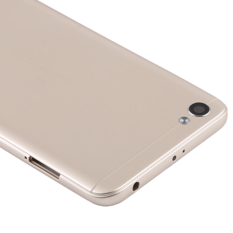 Back Cover with Camera Lens & Side Keys for Xiaomi Redmi Note 5A(Gold) - free shipping - PMC TechLife - Order now!