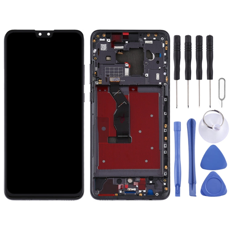 Original OLED LCD Screen for Huawei Mate 30 Digitizer Full Assembly with Frame(Black) - LCD Screen by PMC Jewellery | Online Shopping South Africa | PMC Jewellery