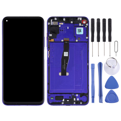 OEM LCD Screen for Huawei Honor 20 / Nova 5T Digitizer Full Assembly with Frame(Sapphire Blue) - LCD Screen by PMC Jewellery | Online Shopping South Africa | PMC Jewellery