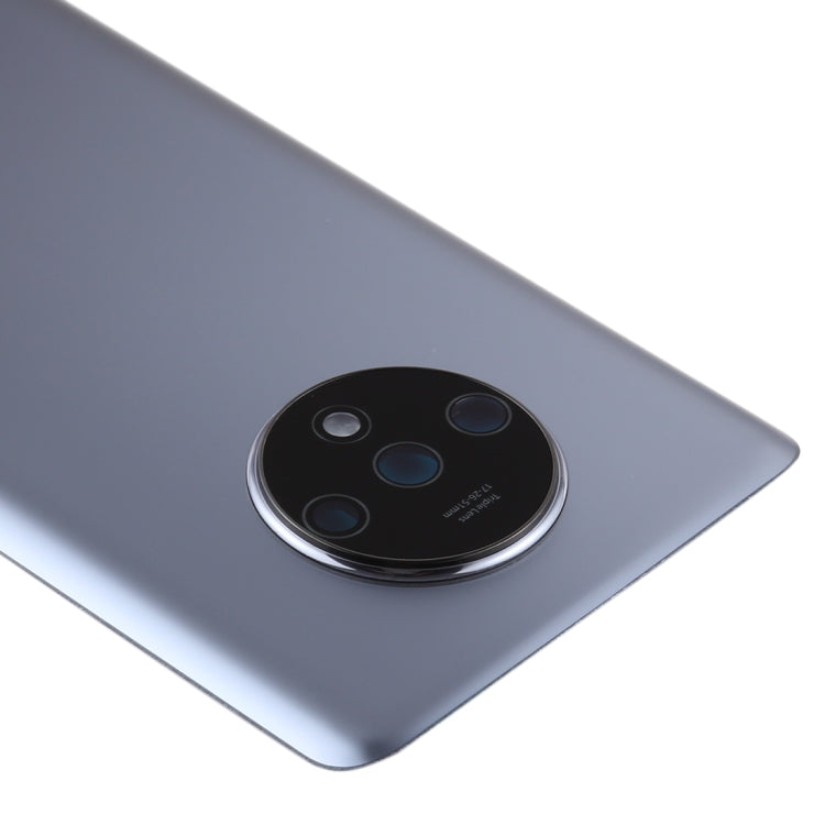 For OnePlus 7T Original Battery Back Cover with Camera Lens Cover (Silver) - Back Cover by PMC TechLife | Online Shopping South Africa | PMC TechLife