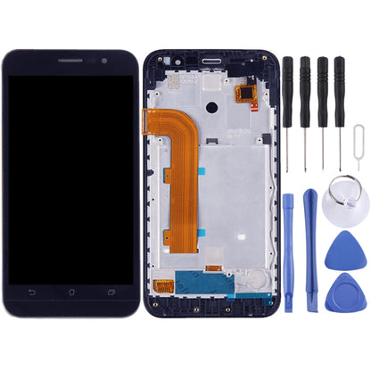 OEM LCD Screen for ASUS Zenfone Ir ZB500KL X00AD Digitizer Full Assembly with Frame（Black) - LCD Screen by PMC Jewellery | Online Shopping South Africa | PMC Jewellery