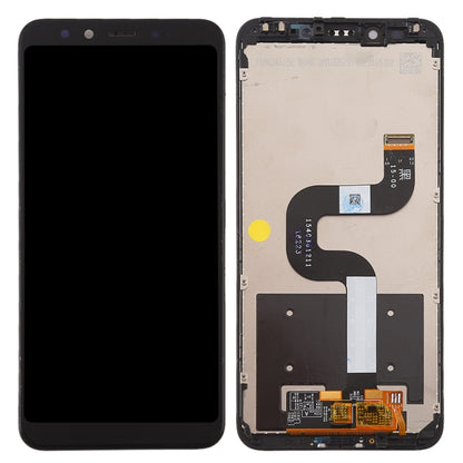 TFT LCD Screen for Xiaomi Mi 6X / A2 Digitizer Full Assembly with Frame(Black) - LCD Screen by PMC Jewellery | Online Shopping South Africa | PMC Jewellery