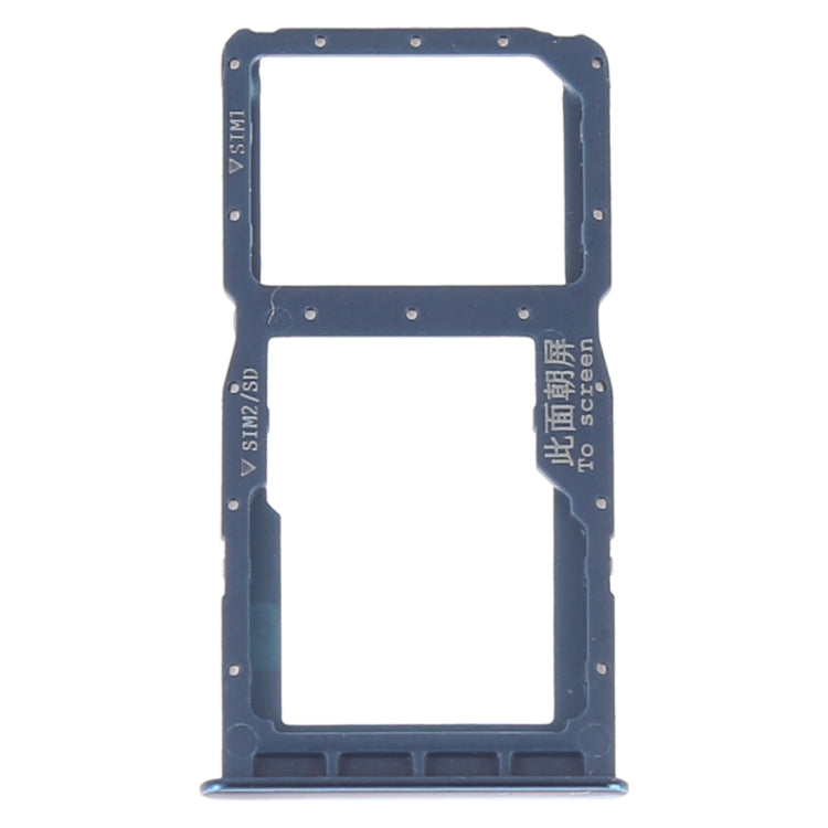 SIM Card Tray +  SIM Card Tray / Micro SD Card for Huawei P30 Lite(Blue) - free shipping - PMC TechLife - Order now!