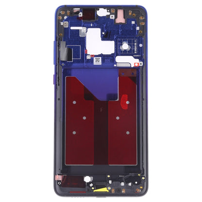 Front Housing LCD Frame Bezel Plate with Side Keys for Huawei Mate 20(Twilight Blue) - Full Housing Cover by PMC Jewellery | Online Shopping South Africa | PMC Jewellery