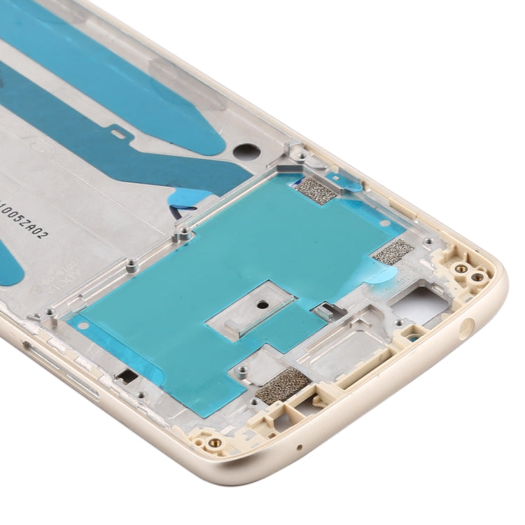 Front Housing LCD Frame Bezel for Motorola Moto E5(Gold) - Frame Bezel Plate by PMC TechLife | Online Shopping South Africa | PMC TechLife