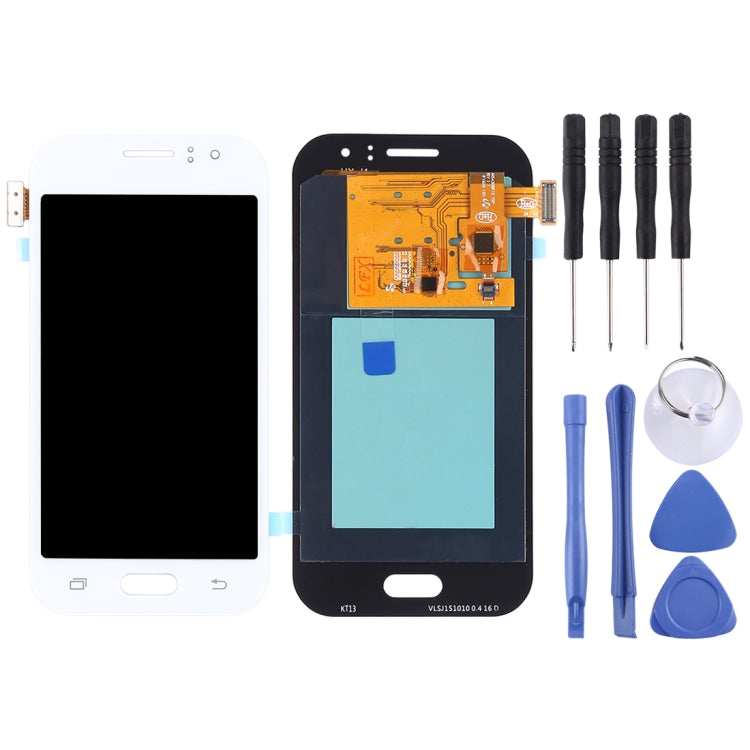 LCD Screen (TFT ) for Galaxy J1 Ace (2015), J110, J110M, J110F, J110G, J110L with Digitizer Full Assembly (White) - LCD Screen by PMC Jewellery | Online Shopping South Africa | PMC Jewellery