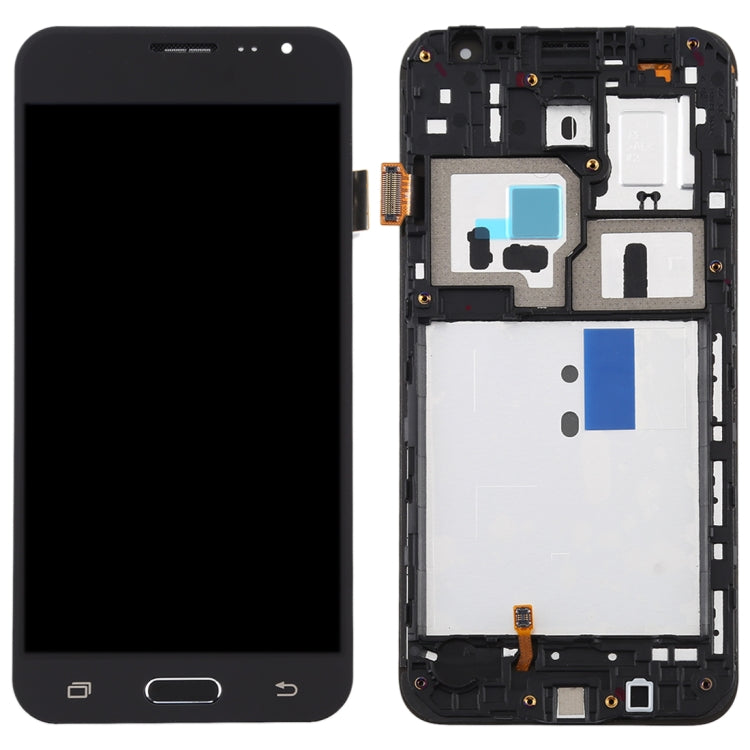 TFT LCD Screen for Galaxy J3 (2016) / J320F Digitizer Full Assembly with Frame (Black) - LCD Screen by PMC Jewellery | Online Shopping South Africa | PMC Jewellery