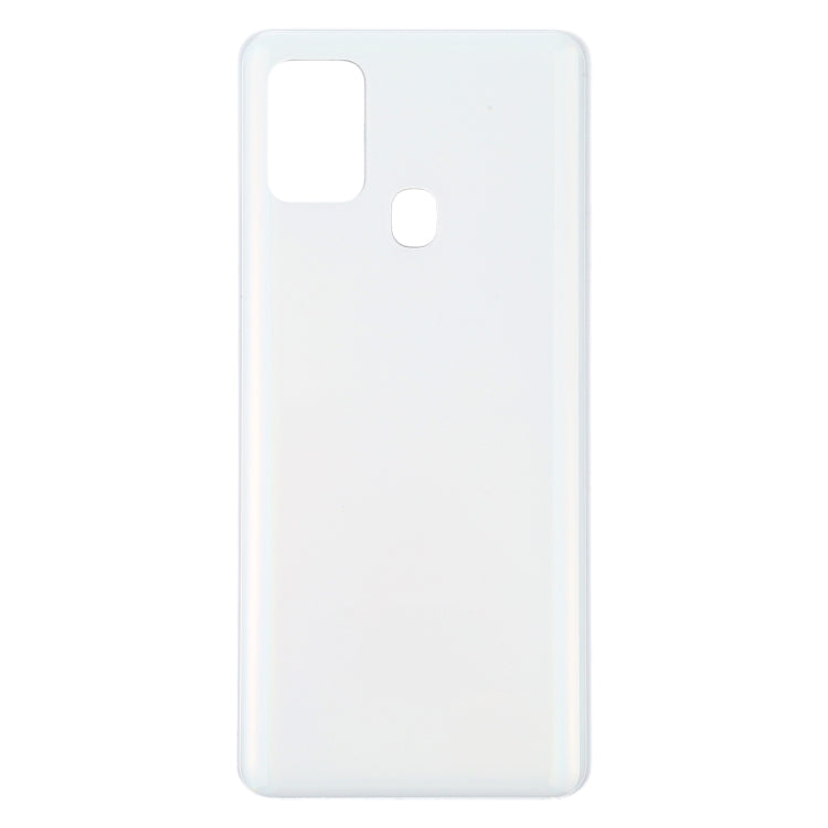 For Samsung Galaxy A21s Battery Back Cover (White) - Back Cover by PMC Jewellery | Online Shopping South Africa | PMC Jewellery