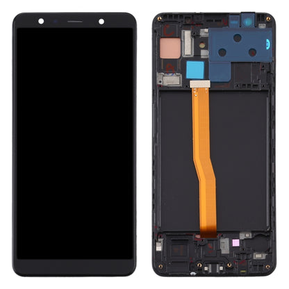 TFT LCD Screen for Samsung Galaxy A7 (2018) / SM-A750F Digitizer Full Assembly with Frame (Black) - LCD Screen by PMC Jewellery | Online Shopping South Africa | PMC Jewellery