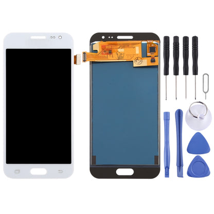 TFT LCD Screen for Galaxy J2 (2015) / J200F / J200Y / J200G / J200H / J200GU With Digitizer Full Assembly (White) - LCD Screen by PMC Jewellery | Online Shopping South Africa | PMC Jewellery