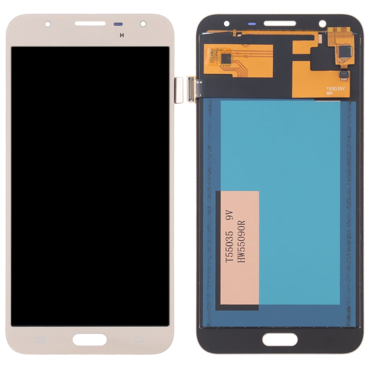 TFT Material LCD Screen and Digitizer Full Assembly for Galaxy J7 Neo / J701, J7 Nxt, J7 Core, J701F/DS, J701M(Gold) - LCD Screen by PMC Jewellery | Online Shopping South Africa | PMC Jewellery