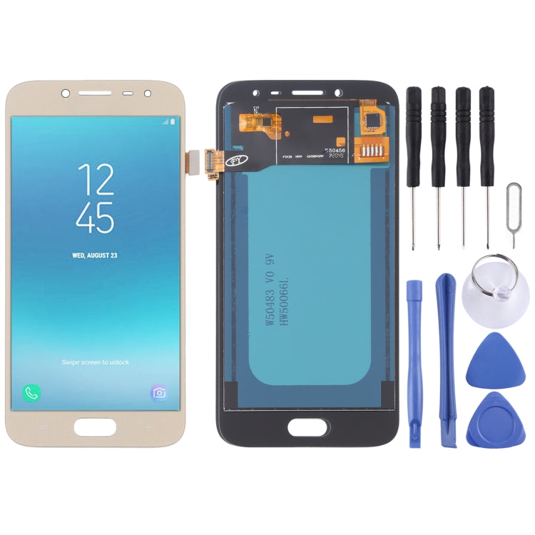 TFT LCD Screen for Galaxy J2 Pro (2018) J250F/DS With Digitizer Full Assembly (Gold) - LCD Screen by PMC Jewellery | Online Shopping South Africa | PMC Jewellery