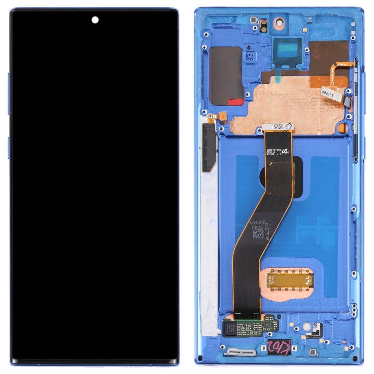 Original LCD Screen for Samsung Galaxy Note10+ 4G/Note10+ 5G SM-N976/N975 Digitizer Full Assembly With Frame (Dark Blue) - LCD Screen by PMC Jewellery | Online Shopping South Africa | PMC Jewellery