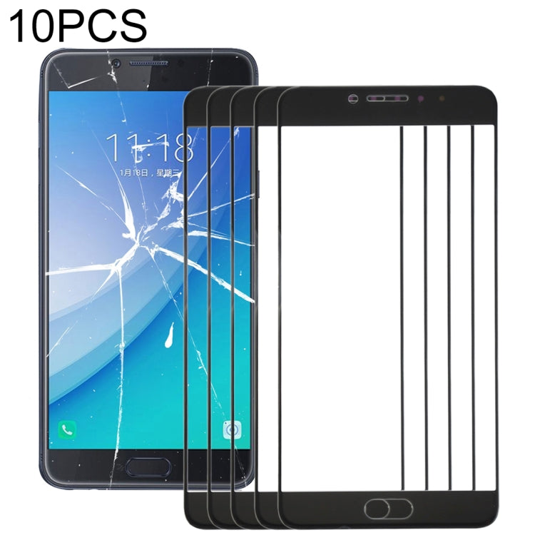 For Samsung Galaxy C7 Pro / C701 10pcs Front Screen Outer Glass Lens (Black) - free shipping - PMC TechLife - Order now!