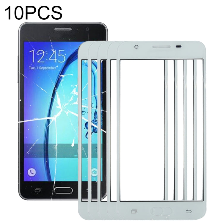 For Samsung Galaxy On5 / G550 10pcs Front Screen Outer Glass Lens (White) - free shipping - PMC TechLife - Order now!
