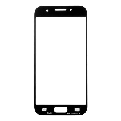 For Samsung Galaxy A7 (2017) / A720 10pcs Front Screen Outer Glass Lens (Black) - Outer Glass Lens by PMC Jewellery | Online Shopping South Africa | PMC Jewellery