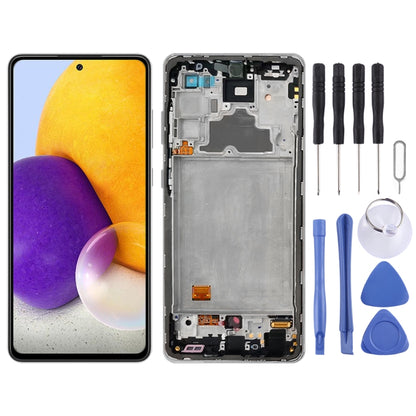 Original Super AMOLED LCD Screen for Samsung Galaxy A72 SM-A725(4G Version) Digitizer Full Assembly With Frame - LCD Screen by PMC Jewellery | Online Shopping South Africa | PMC Jewellery