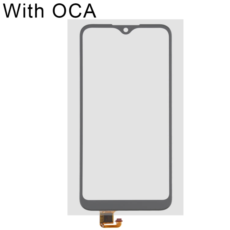 For Samsung Galaxy A01 / A21 Touch Panel with OCA Optically Clear Adhesive (Black) - Touch Panel by PMC Jewellery | Online Shopping South Africa | PMC Jewellery