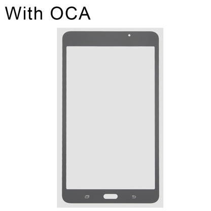 For Samsung Galaxy Tab A 7.0 (2016) / T280 Front Screen Outer Glass Lens with OCA Optically Clear Adhesive (Black) - Outer Glass Lens by PMC Jewellery | Online Shopping South Africa | PMC Jewellery