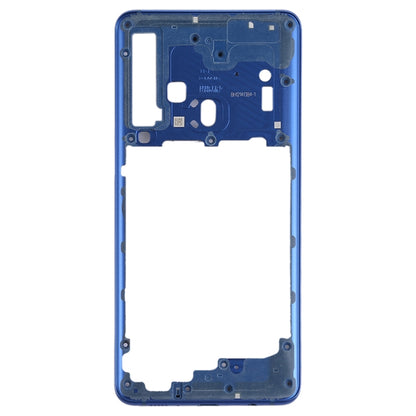 For Galaxy A9 (2018) Middle Frame Bezel Plate (Blue) - Frame Bezel Plate by PMC Jewellery | Online Shopping South Africa | PMC Jewellery