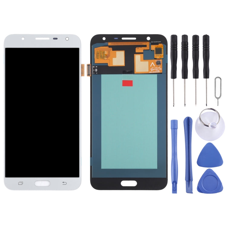 OLED LCD Screen for Samsung Galaxy J7 Nxt SM-J701 With Digitizer Full Assembly (White) - LCD Screen by PMC Jewellery | Online Shopping South Africa | PMC Jewellery