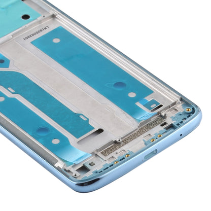 Front Housing LCD Frame Bezel Plate for Motorola Moto E5 Plus (Blue) - Frame Bezel Plate by PMC Jewellery | Online Shopping South Africa | PMC Jewellery