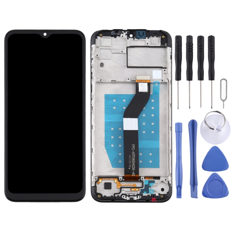 TFT LCD Screen for Motorola Moto G8 Power Lite Digitizer Full Assembly with Frame (Black) - free shipping - PMC TechLife - Order now!