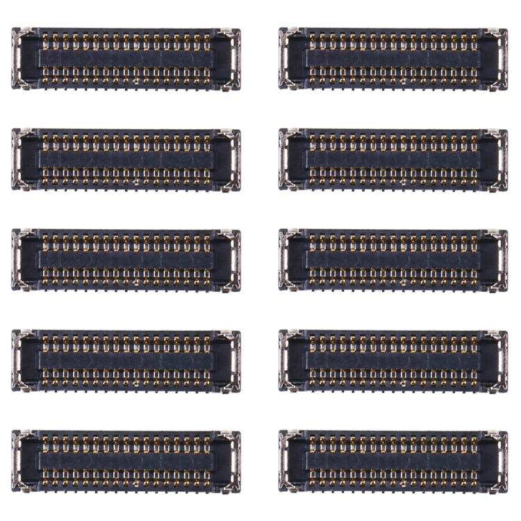 For Huawei Y6 (2019) 10PCS Motherboard LCD Display FPC Connector - FPC Connector by PMC TechLife | Online Shopping South Africa | PMC TechLife
