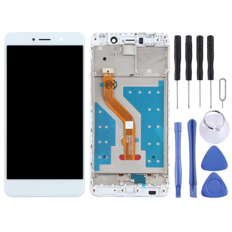 OEM LCD Screen for Huawei Enjoy 7 Plus/Y7 Prime Digitizer Full Assembly with Frame (White) - LCD Screen by PMC Jewellery | Online Shopping South Africa | PMC Jewellery