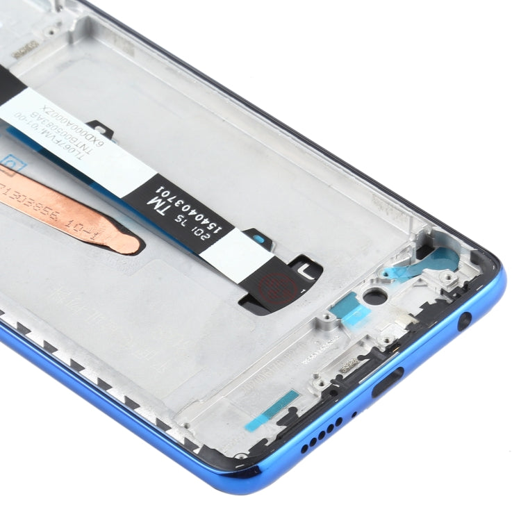 Original LCD Screen for Xiaomi Poco X3 NFC / Poco X3 Digitizer Full Assembly with Frame(Blue) - LCD Screen by PMC Jewellery | Online Shopping South Africa | PMC Jewellery