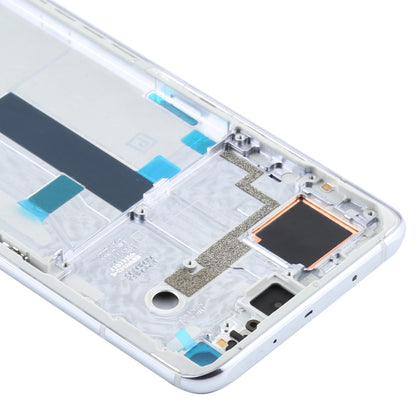 Front Housing LCD Frame Bezel Plate for Xiaomi Mi 10T Pro 5G / Mi 10T 5G / Redmi K30S M2007J3SC M2007J3SY(Silver) - Frame Bezel Plate by PMC Jewellery | Online Shopping South Africa | PMC Jewellery