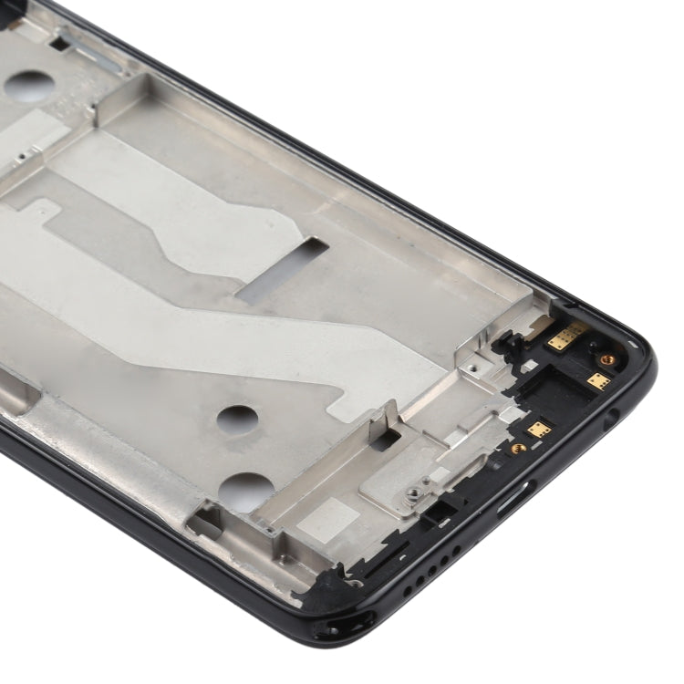 Front Housing LCD Frame Bezel Plate for Motorola Moto G Stylus XT2043 XT2043-4 (Black) - Frame Bezel Plate by PMC TechLife | Online Shopping South Africa | PMC TechLife