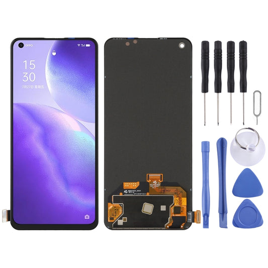 Original OLED Material LCD Screen and Digitizer Full Assembly for OPPO Reno5 5G / Reno7 5G PEGM00 PEGT00 - LCD Screen by PMC Jewellery | Online Shopping South Africa | PMC Jewellery