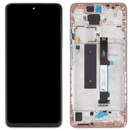 Original LCD Screen and Digitizer Full Assembly with Frame for Xiaomi Redmi Note 9 Pro 5G / Mi 10T Lite 5G M2007J17C M2007J17G (Rose Gold Beach) - LCD Screen by PMC Jewellery | Online Shopping South Africa | PMC Jewellery