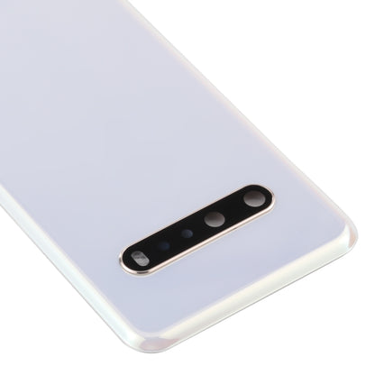 Original Back Battery Cover for LG V60 ThinQ 5G LM-V600(White) - For LG by PMC Jewellery | Online Shopping South Africa | PMC Jewellery