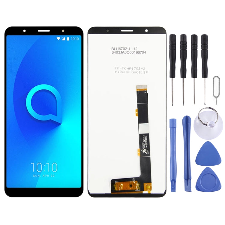 LCD Screen and Digitizer Full Assembly for Alcatel 3C 2019 OT5006(Black) - free shipping - PMC TechLife - Order now!