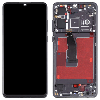 Original OLED LCD Screen for Huawei P30 Digitizer Full Assembly With Frame(Black) - LCD Screen by PMC Jewellery | Online Shopping South Africa | PMC Jewellery